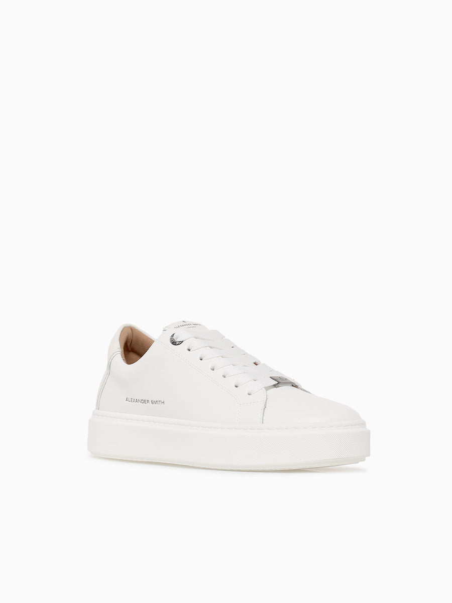 London Man Total White Leather White / 40 / M