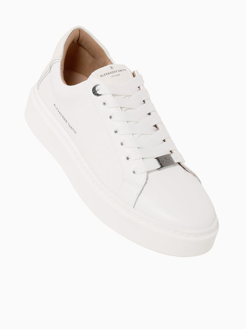 London Man Total White Leather White / 40 / M