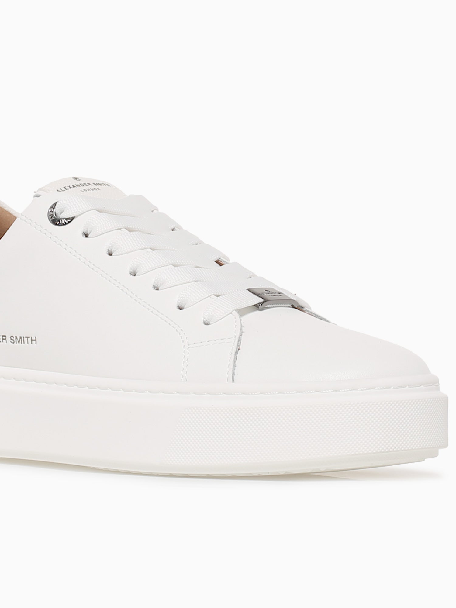 London Man Total White Leather White / 40 / M