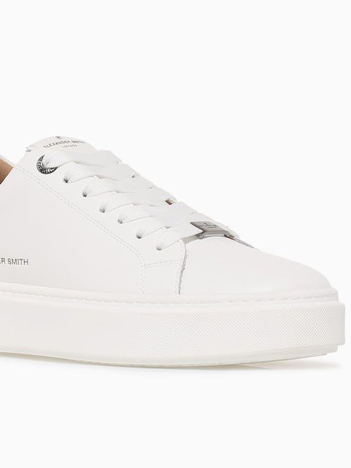 London Man Total White Leather White / 40 / M