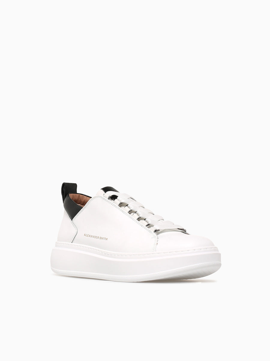 Wembley Man White Black leather White / 40 / M