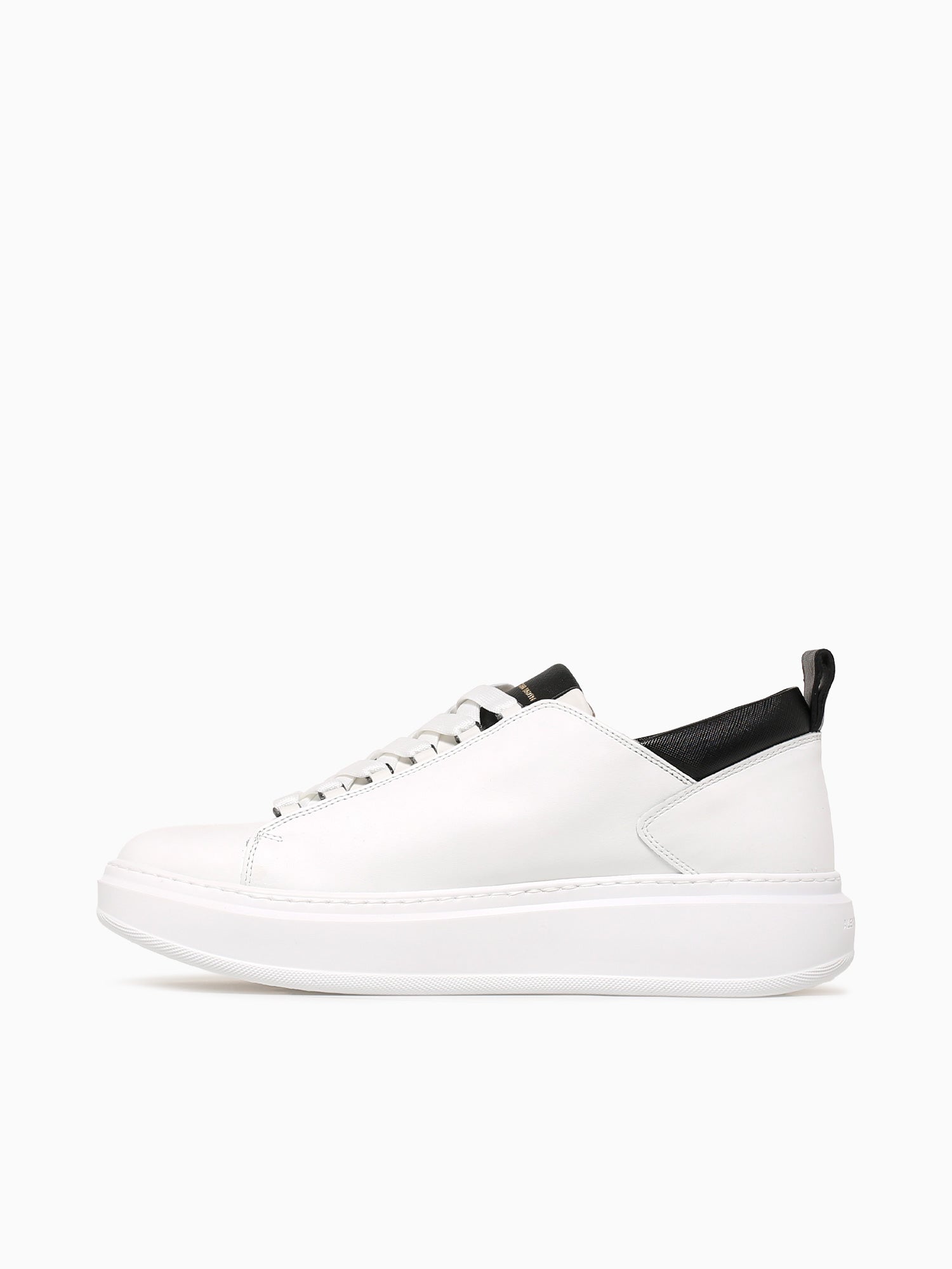 Wembley Man White Black leather White / 40 / M