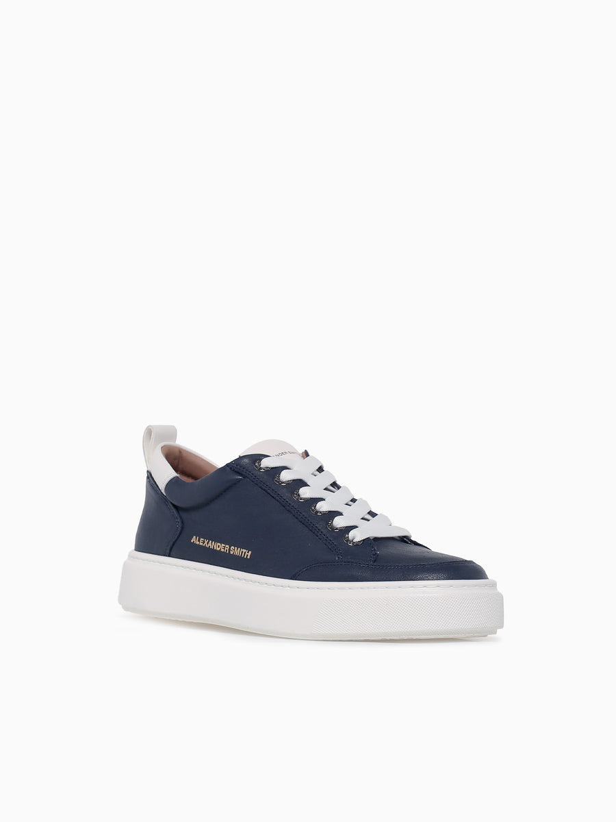 Bond Man Blue White leather Blue Multi / 40 / M