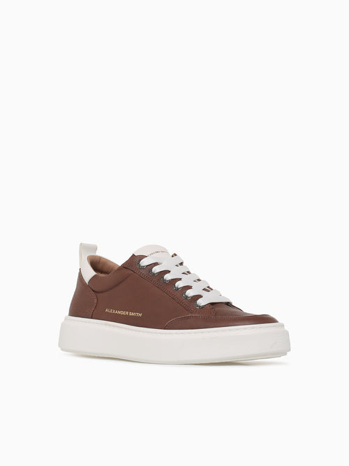 Bond Man Cognac White leather Cognac / 40 / M