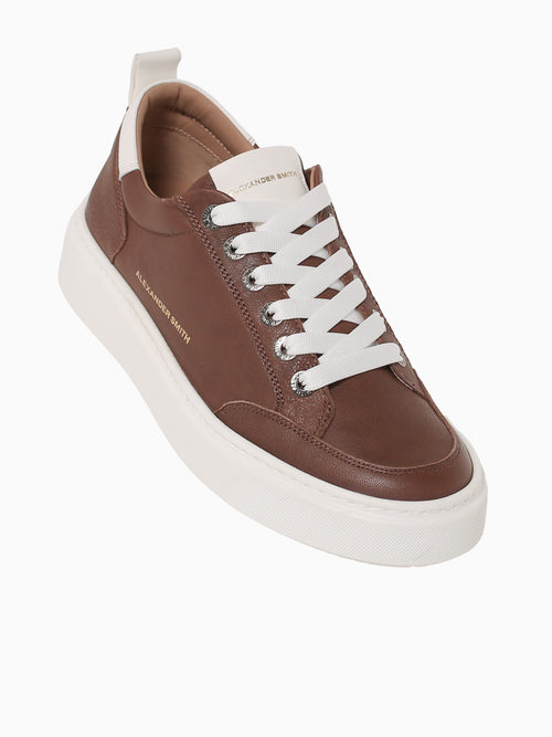 Bond Man Cognac White leather Cognac / 40 / M