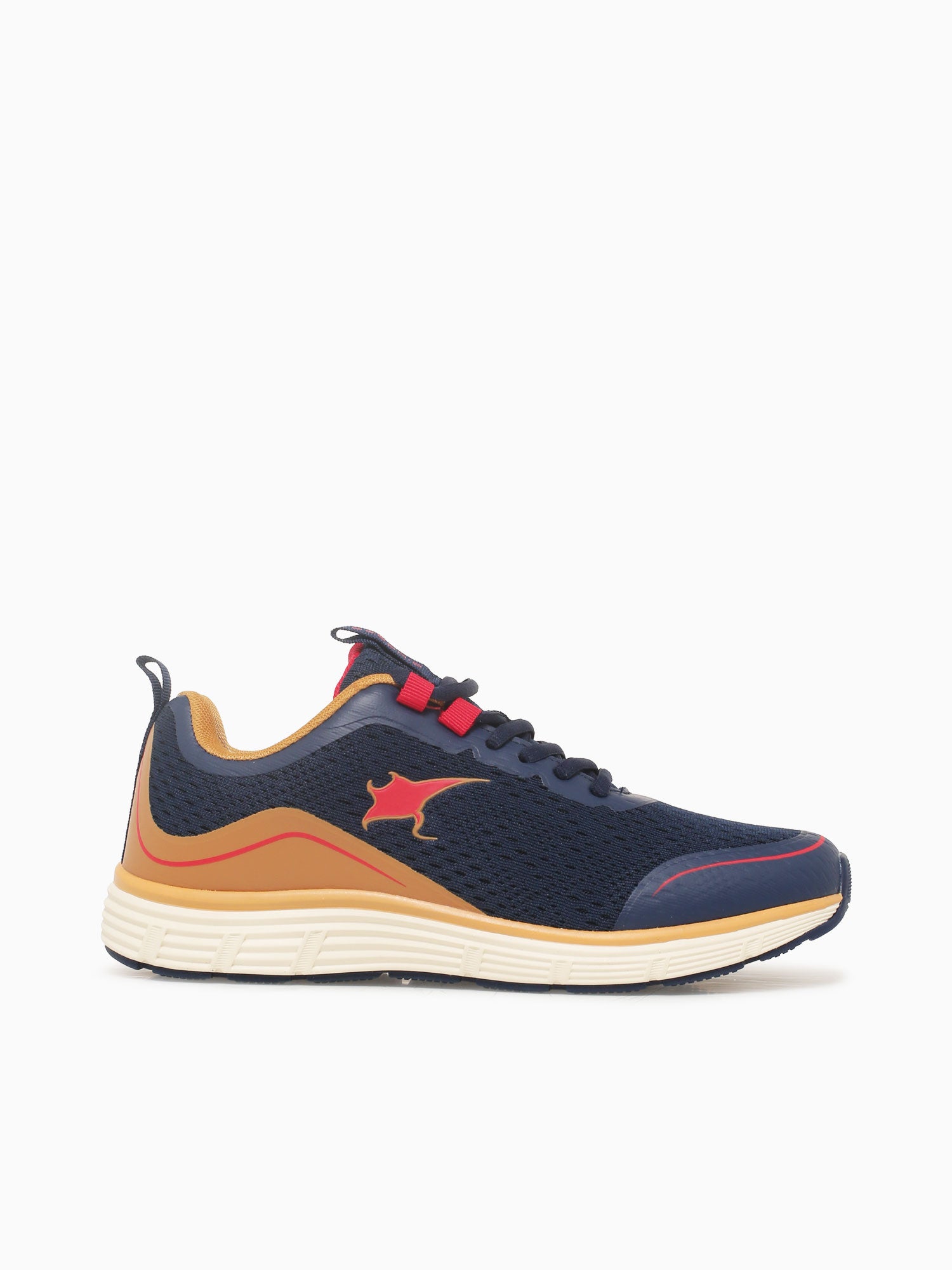 Alpheus Navy Tan Red mesh Navy / 7 / M