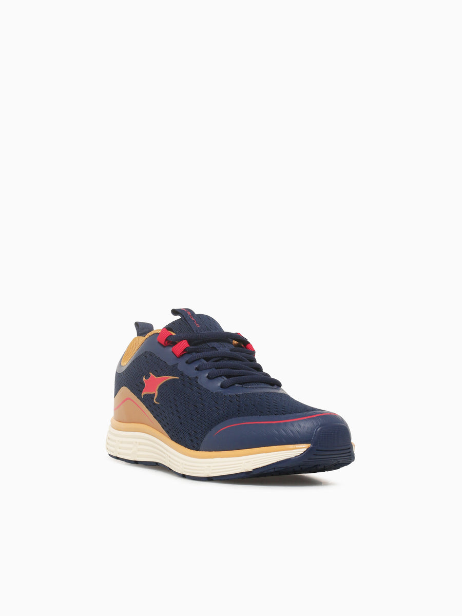 Alpheus Navy Tan Red mesh Navy / 7 / M
