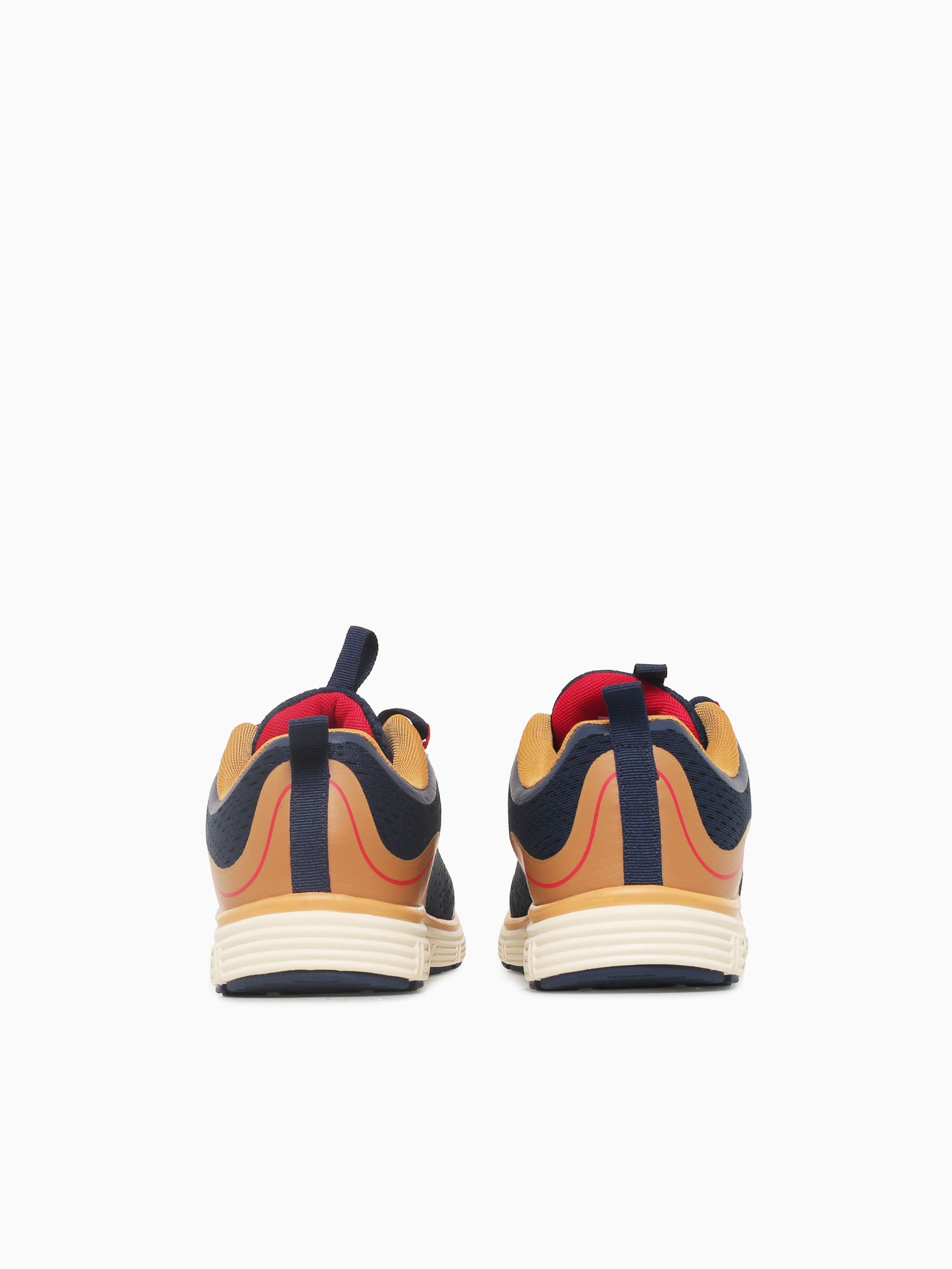Alpheus Navy Tan Red mesh Navy / 7 / M