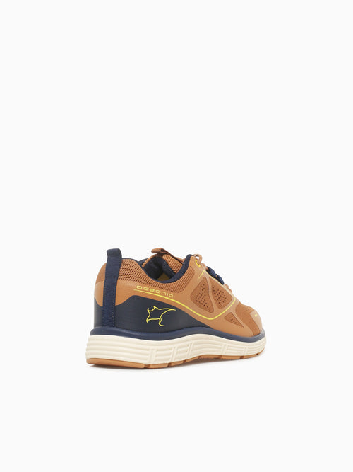 Asterion Tan Navy Yellow mesh Tan / 7 / M