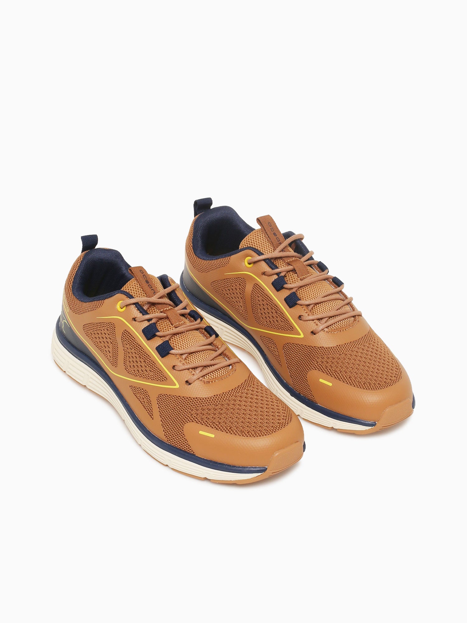 Asterion Tan Navy Yellow mesh Tan / 7 / M