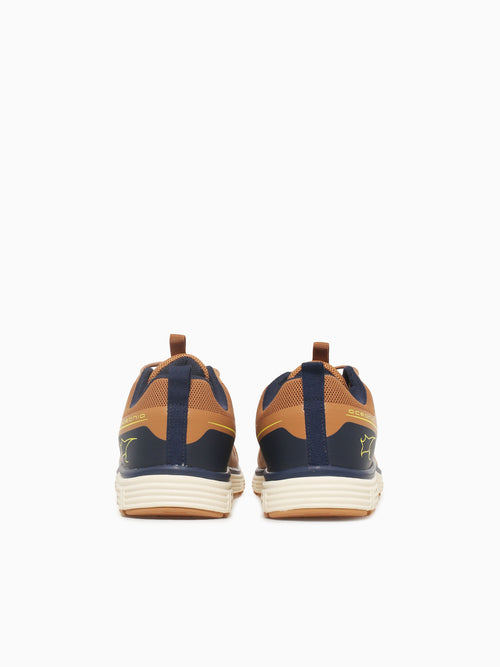 Asterion Tan Navy Yellow mesh Tan / 7 / M