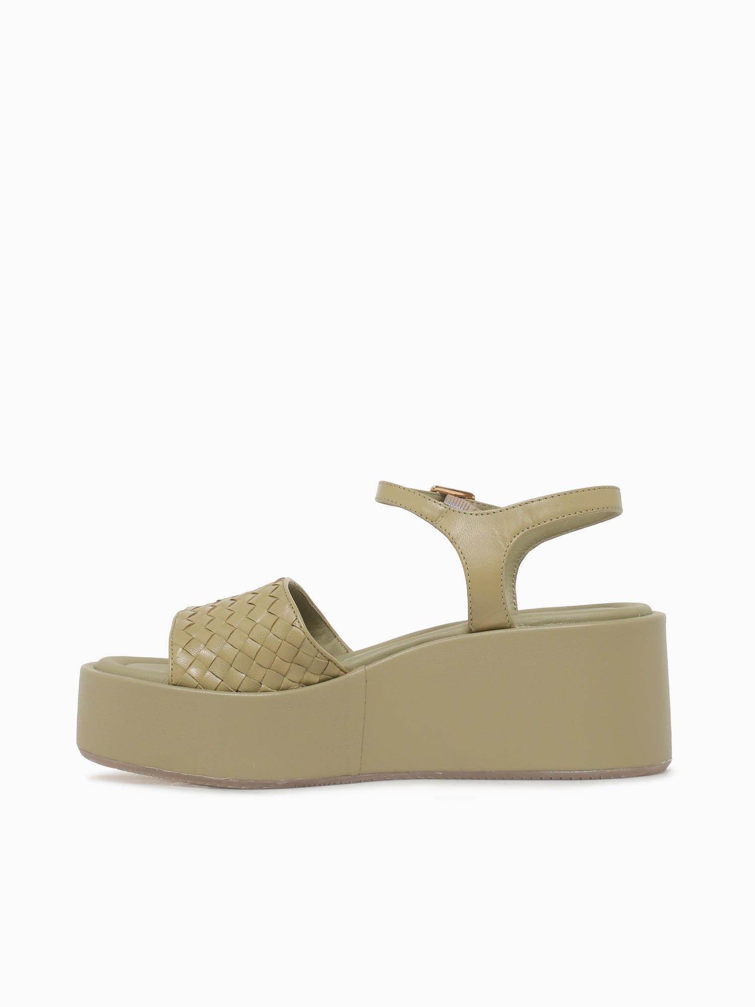 Edilberta Kaki Vitello Intrec Tan / 36 / M