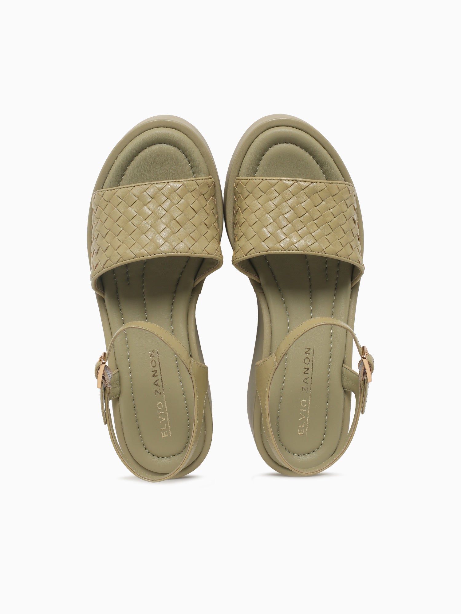 Edilberta Kaki Vitello Intrec Tan / 36 / M