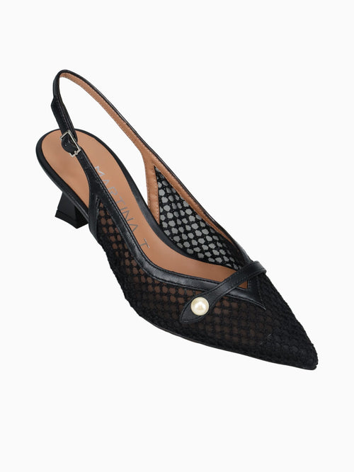 Monet Nero Nero tricot Nappa Black / 36 / M