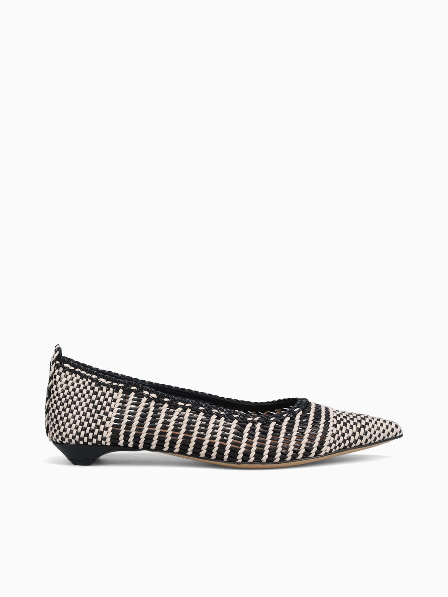 Morgaine Nero Bone raffia Black / 36 / M