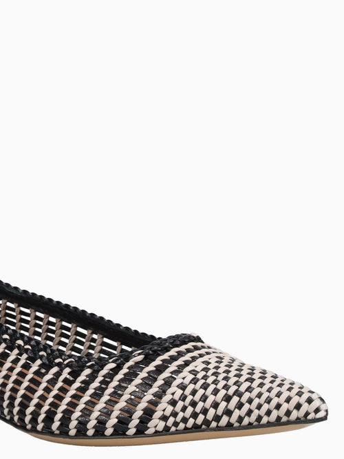 Morgaine Nero Bone raffia Black / 36 / M