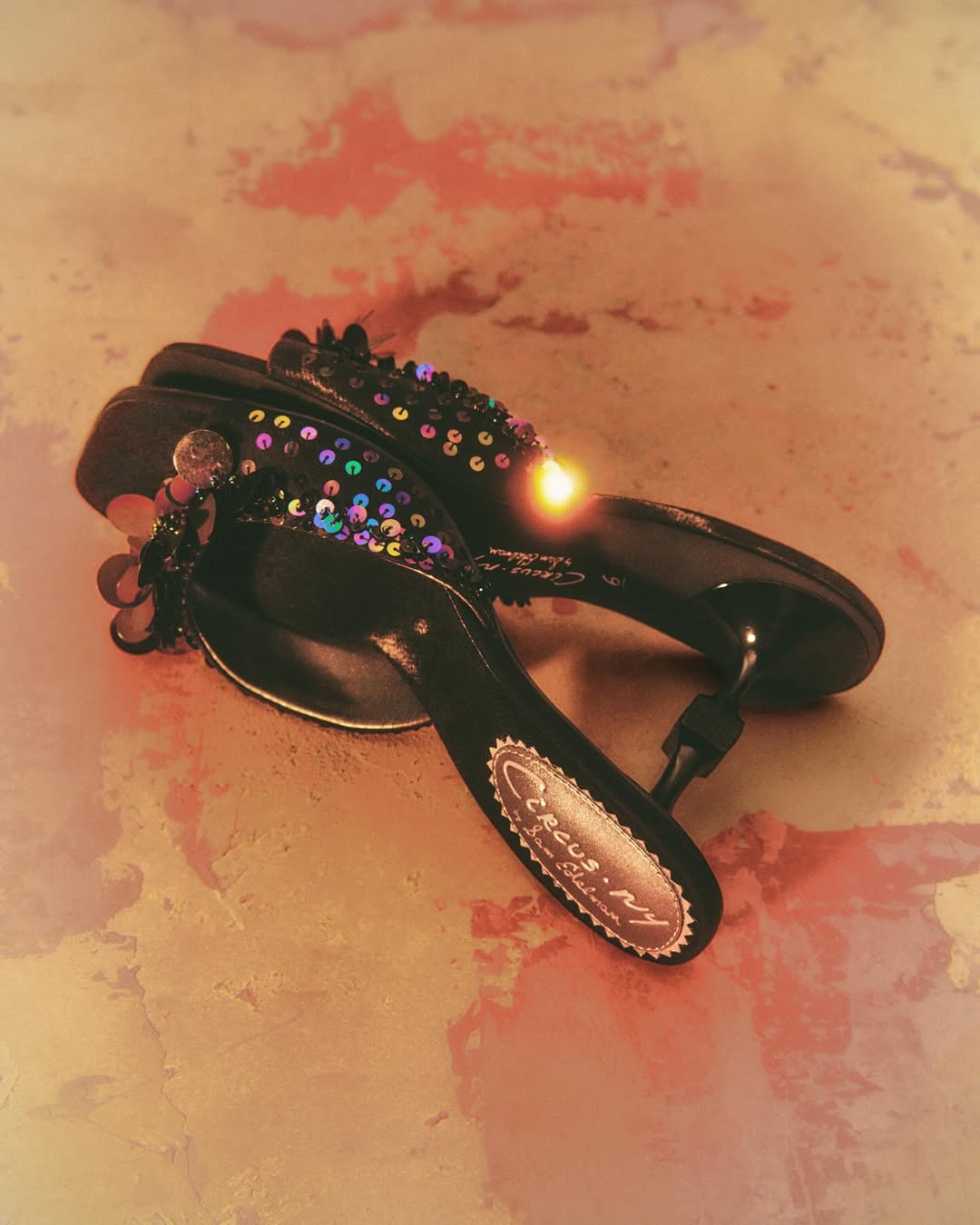 Juliana Black Satin