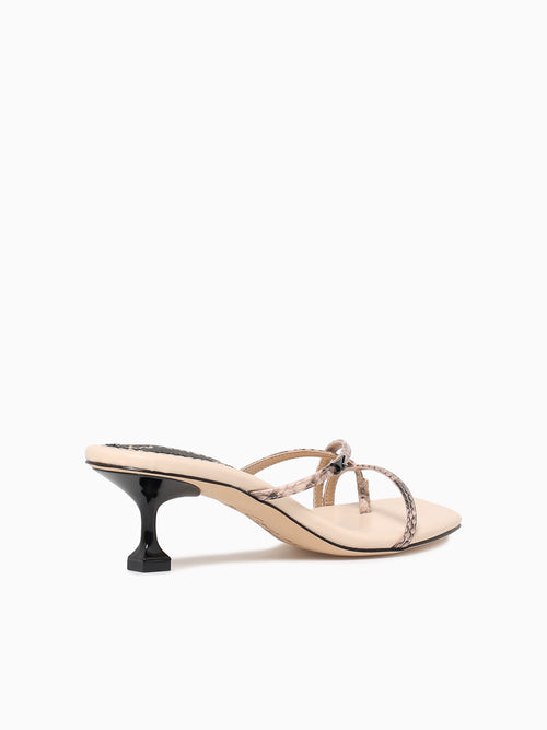 Juliet Black Natural snake Black / 5 / M