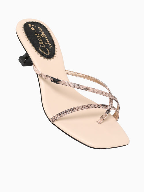 Juliet Black Natural snake Black / 5 / M