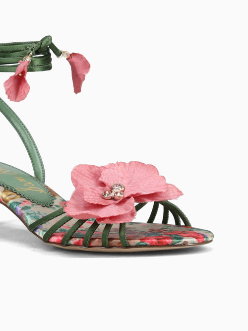 Carla Green Agave Leather Green Multi / 5 / M