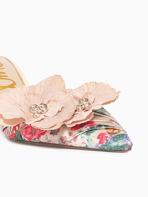 Bella Summer Rose Fabric Multi / 5 / M