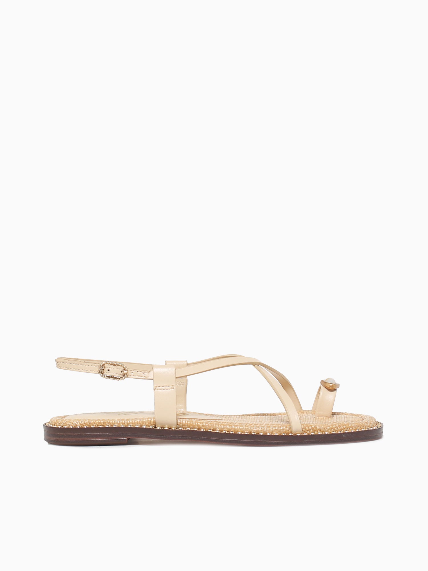 Tenly Summer Sand Leather Beige / 5 / M