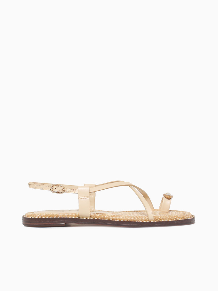Tenly Summer Sand Leather Beige / 5 / M