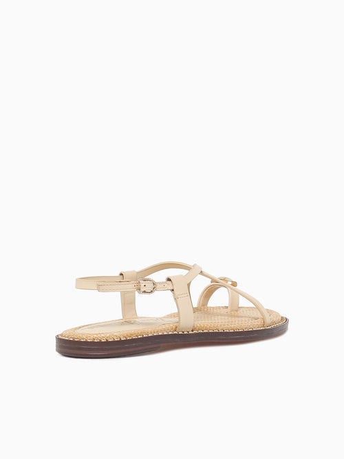 Tenly Summer Sand Leather Beige / 5 / M