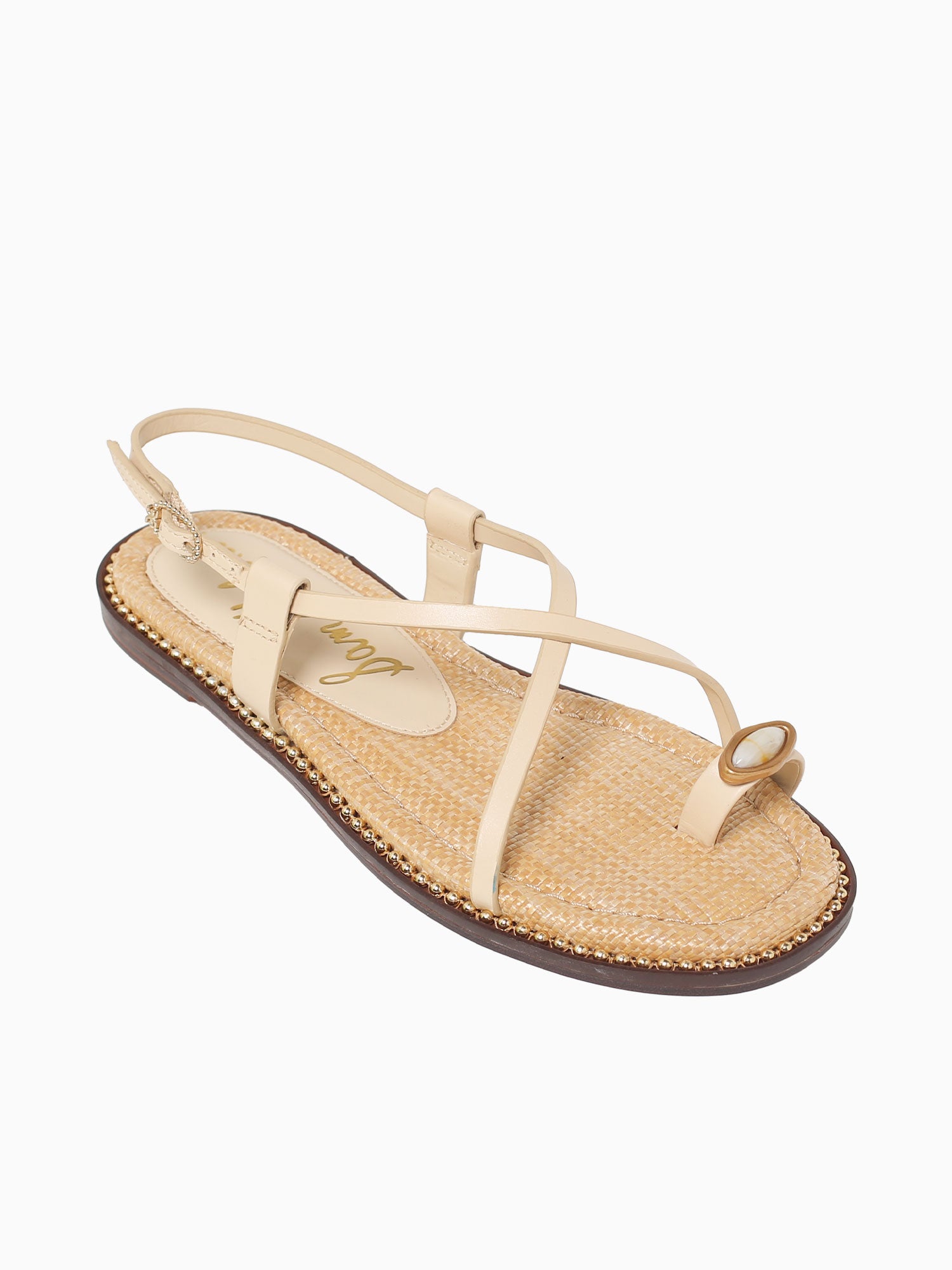 Tenly Summer Sand Leather Beige / 5 / M