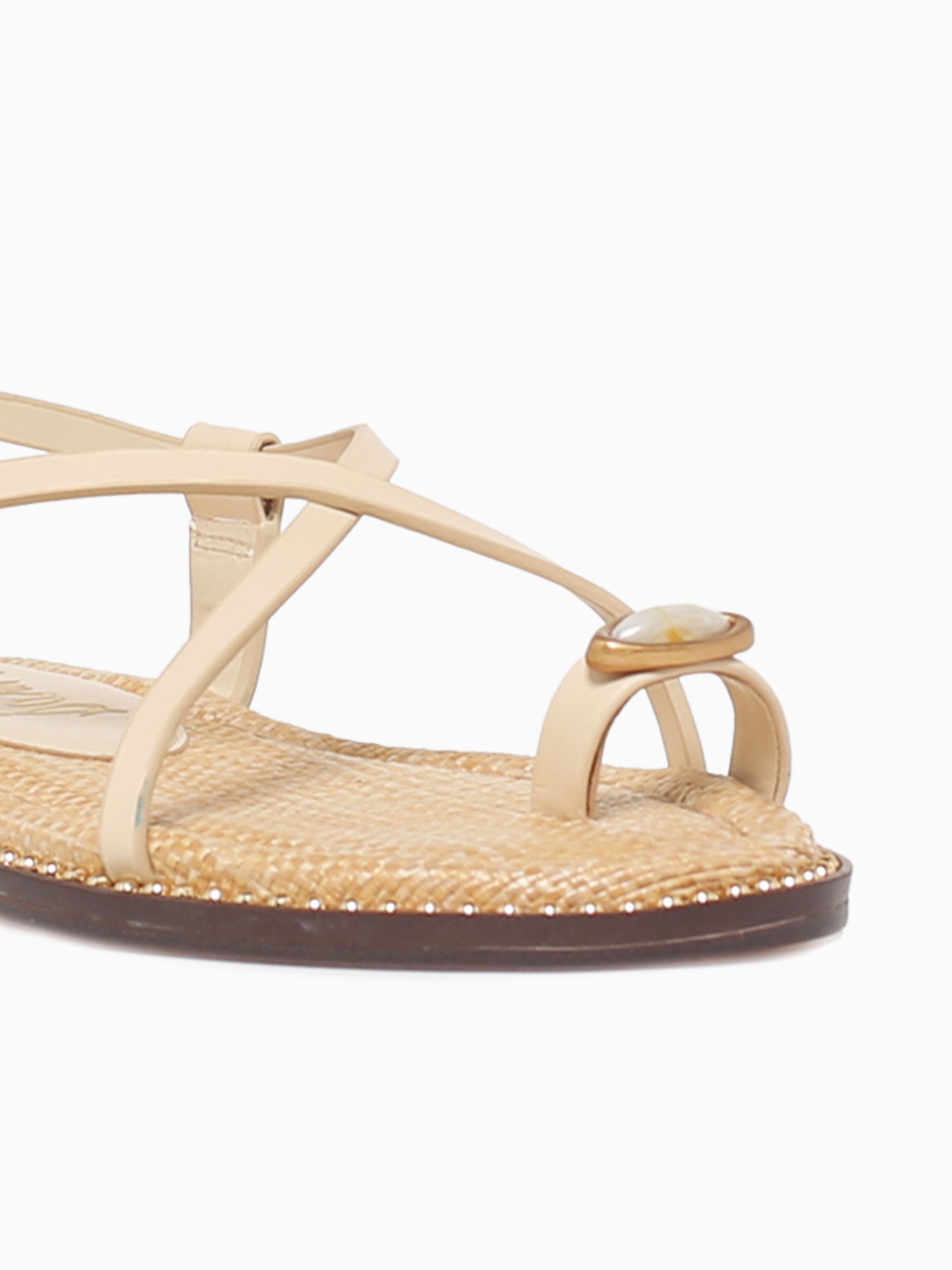 Tenly Summer Sand Leather Beige / 5 / M