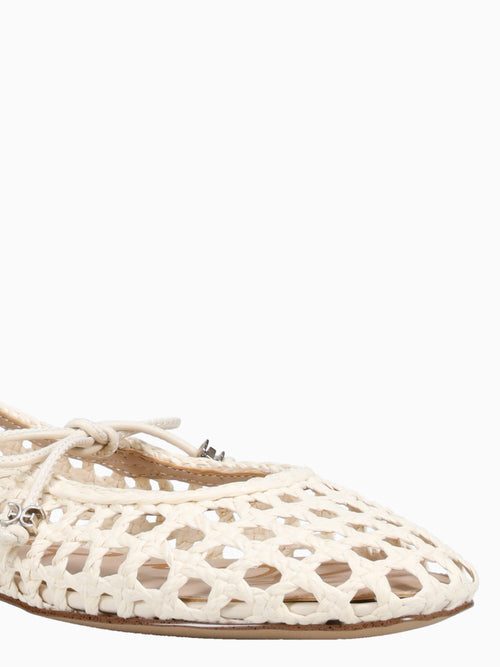 Marcie Modern Ivory Leather White / 5 / M