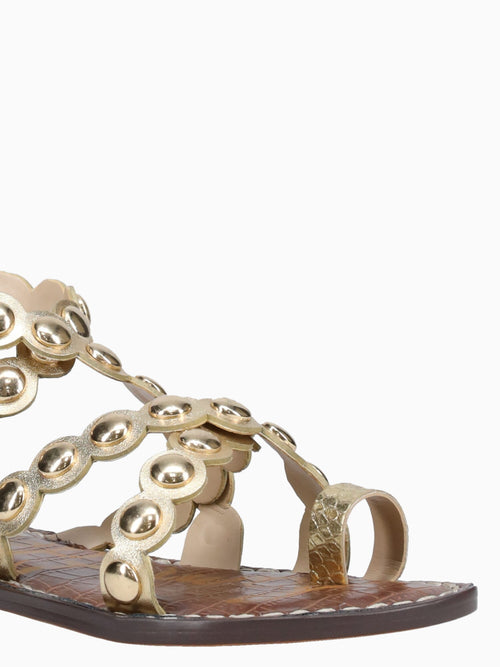 Gloria Amber Gold Metallic Gold / 5 / M