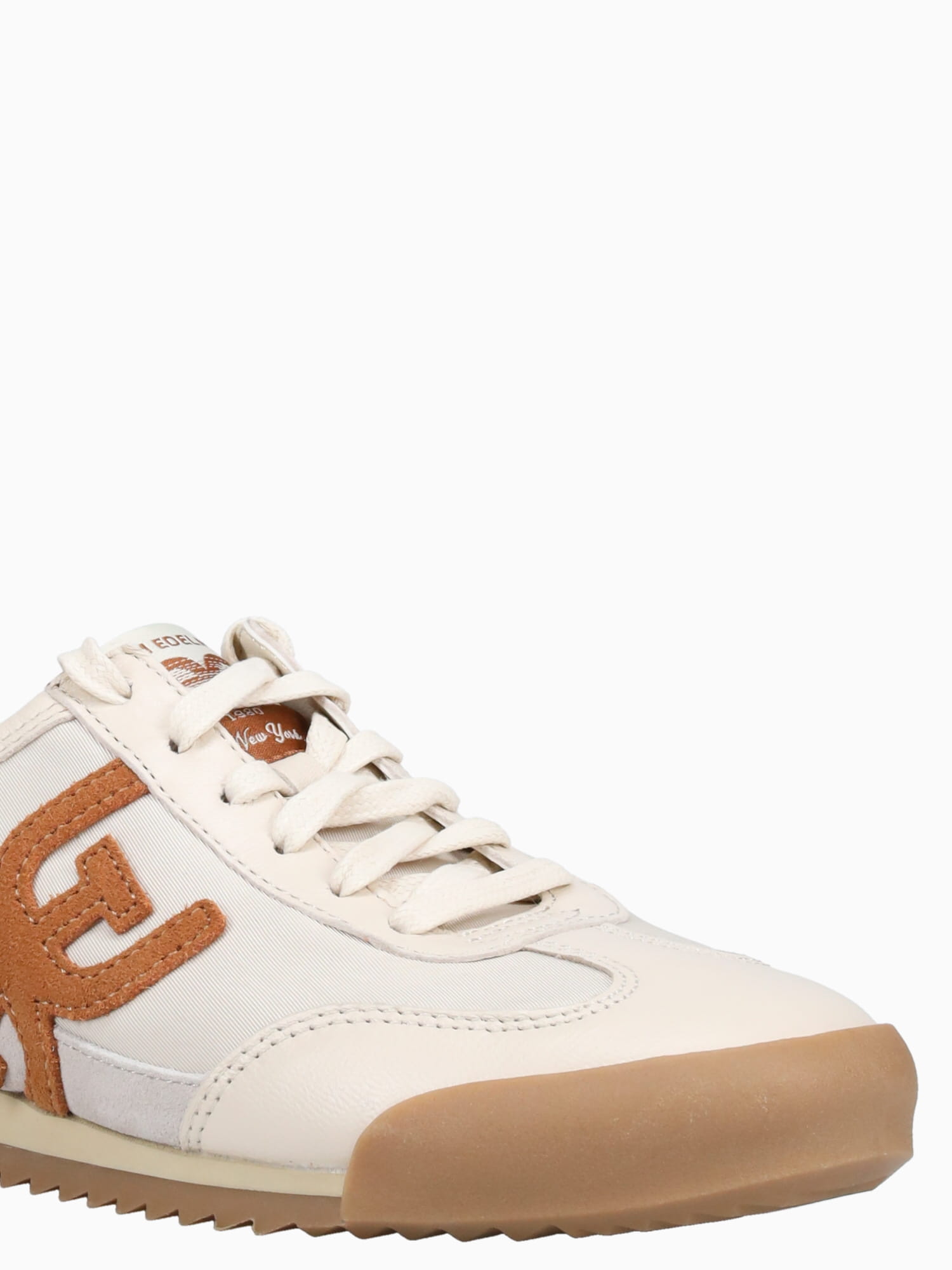 Ivey Ivory Brown leather Fabric Beige / 5 / M