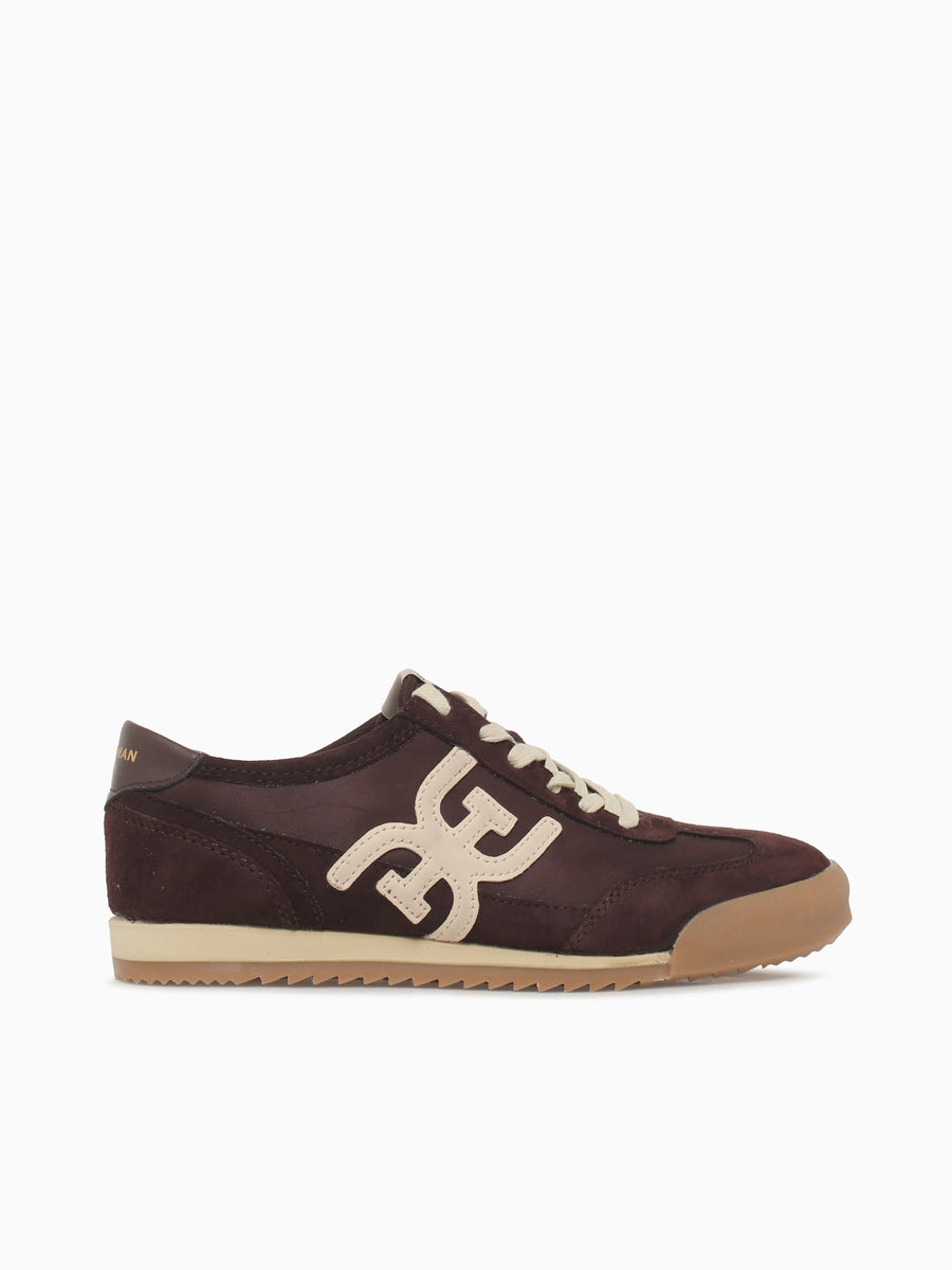 Ivey Cafe White leather Fabric Brown / 5 / M