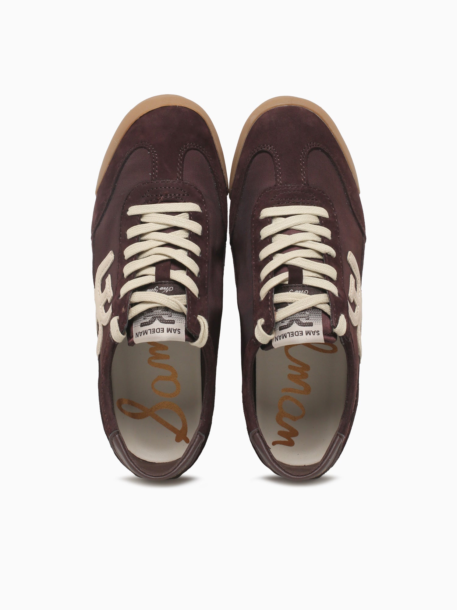 Ivey Cafe White leather Fabric Brown / 5 / M