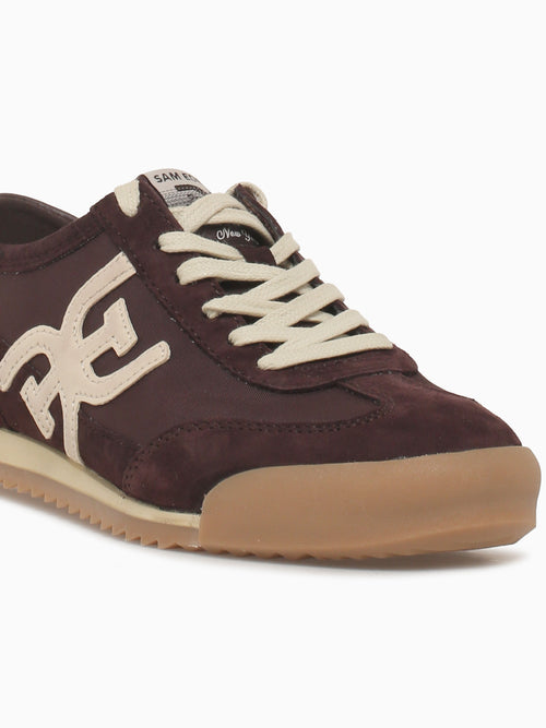 Ivey Cafe White leather Fabric Brown / 5 / M