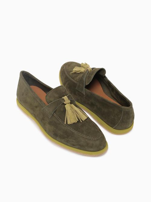 Cane Verde 072 Versailles camoscio Green / 7 / M