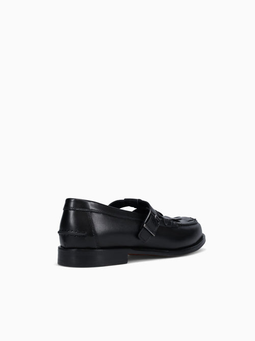 Martini Nero Vitello Intreccio Black / 7 / M