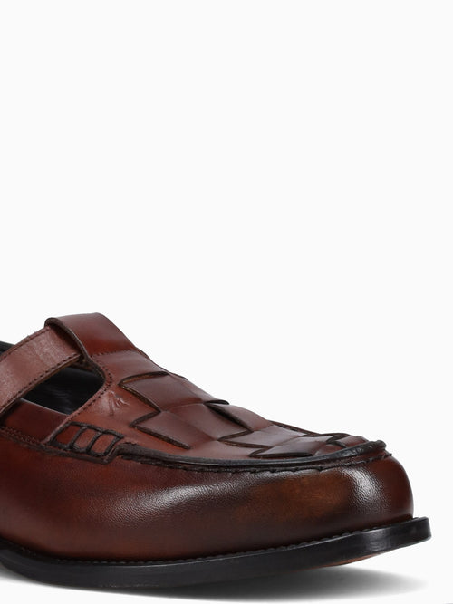 Martini Cuoio Vitello Intreccio Cognac / 7 / M