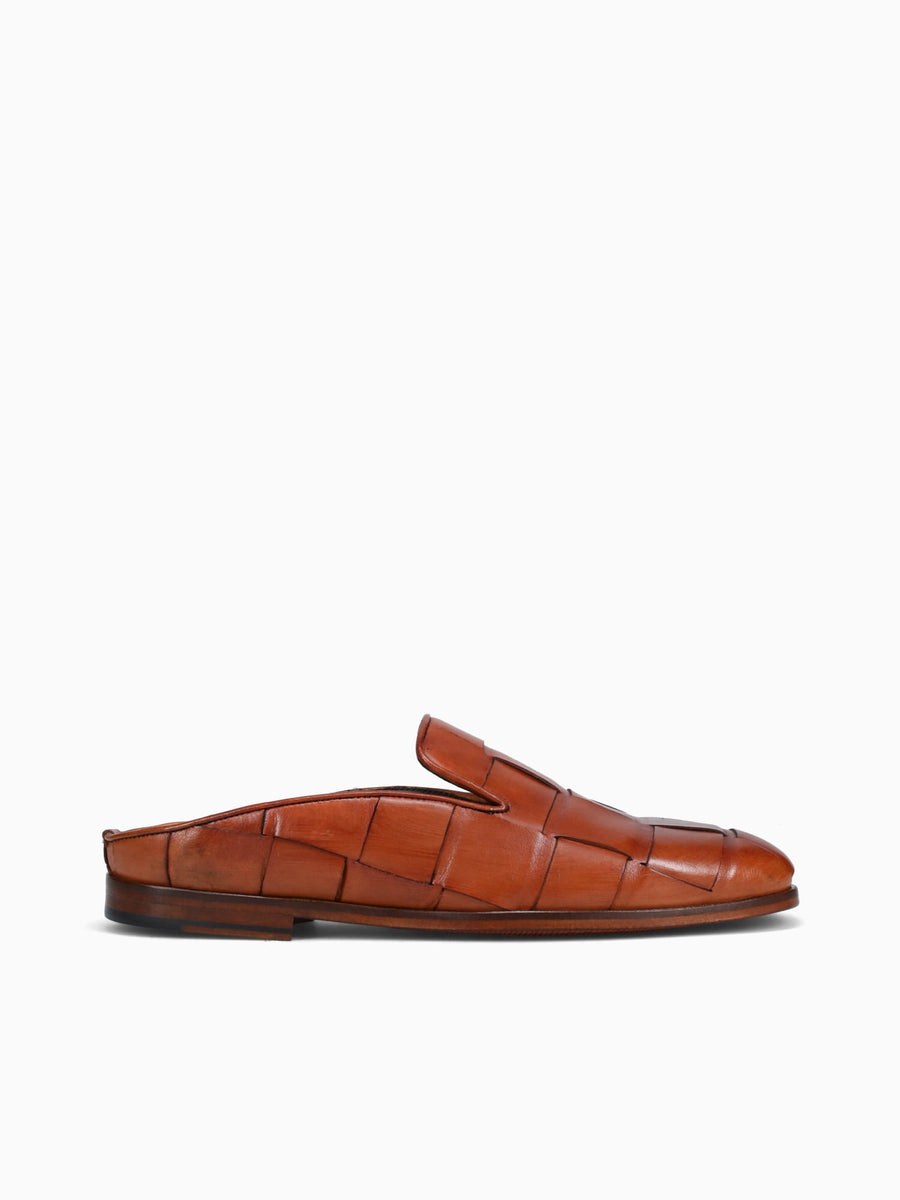 Renga Cuoio Intreccio Big Cognac / 7 / M