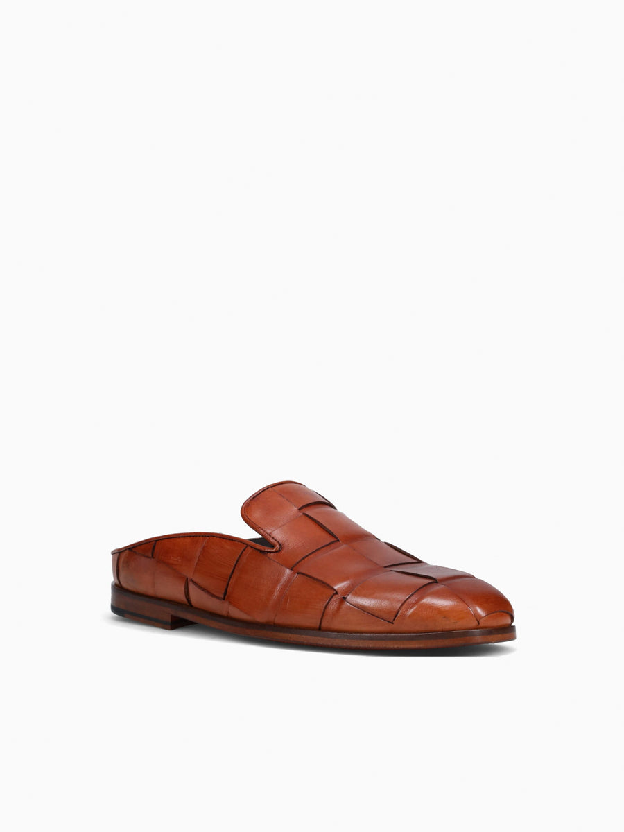 Renga Cuoio Intreccio Big Cognac / 7 / M