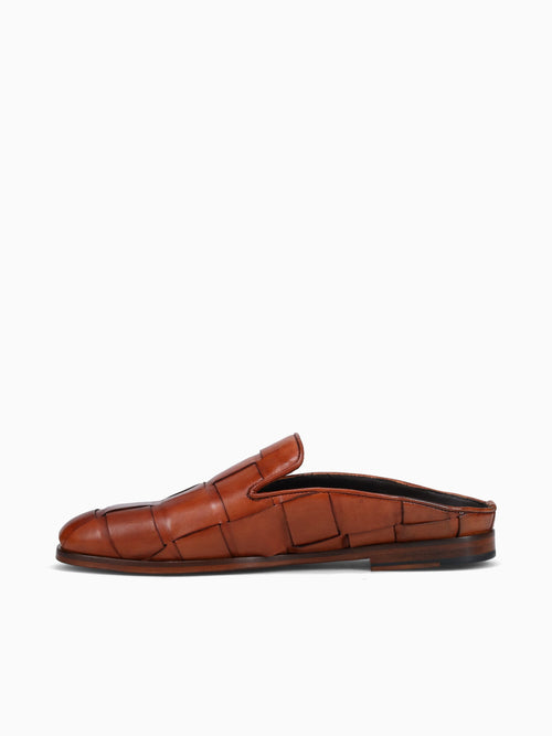 Renga Cuoio Intreccio Big Cognac / 7 / M