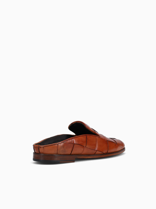 Renga Cuoio Intreccio Big Cognac / 7 / M