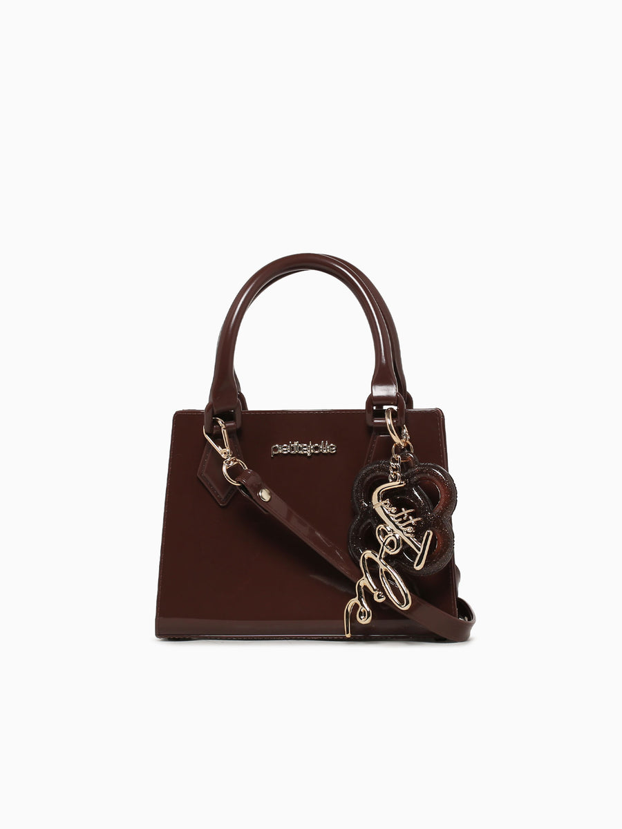 Maddie Top Handle Brown Brown