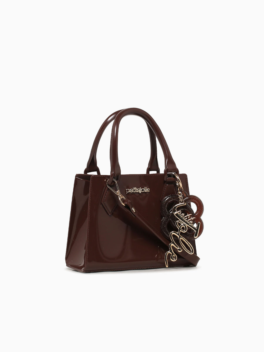 Maddie Top Handle Brown Brown