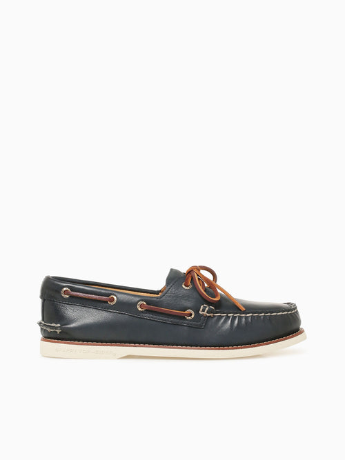 Gold Ao 2eye Navy Leather Navy / 7 / M