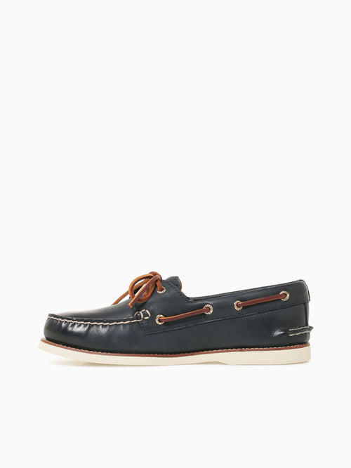 Gold Ao 2eye Navy Leather Navy / 7 / M