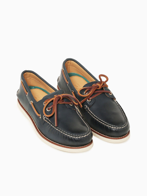 Gold Ao 2eye Navy Leather Navy / 7 / M