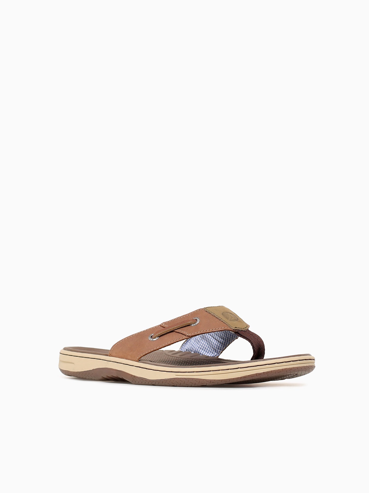 Baitfish Thong Tan Leather Tan / 7 / M