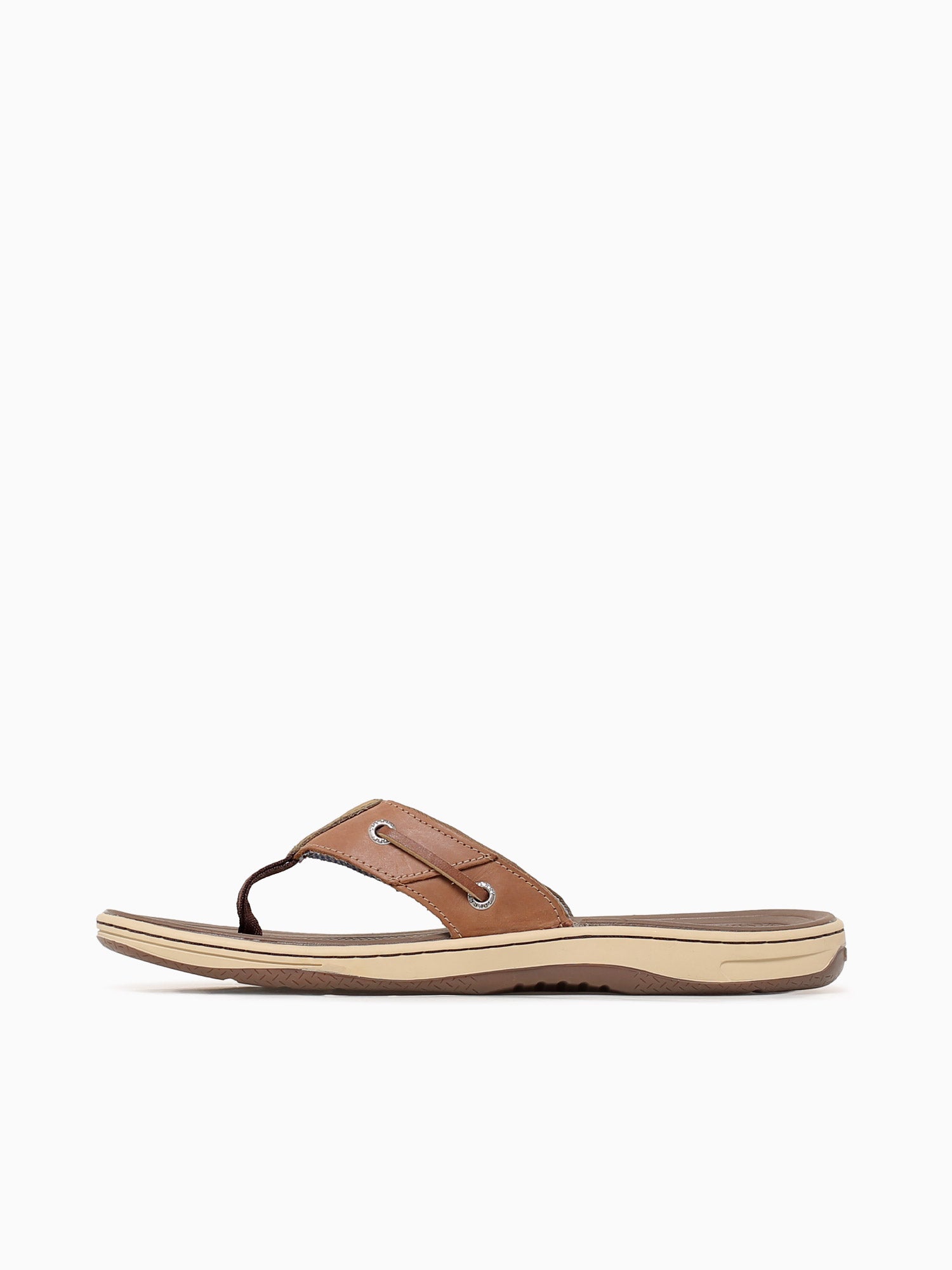 Baitfish Thong Tan Leather Tan / 7 / M